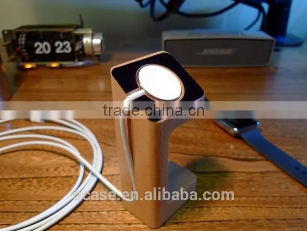 Real Wooden Stand For Apple Watch Charging Stand From China Supplier. photo-3