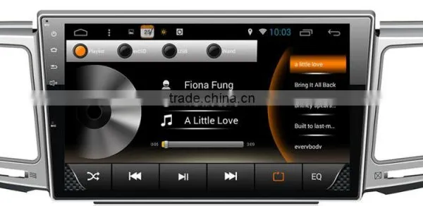 Funwin Android 4.4.2 Car Dvd Player Quad Core for Toyota Rav4 With Android Stereo tv Tuner photo-6
