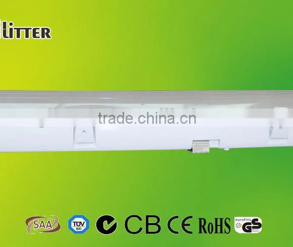 2ft/4ft/5ft Tri-proof Light Fixture Led Dust-proof 20w 40w 50w Vapor-proof Warehouse Light SAA GS CB CE ROHS Approved photo-2