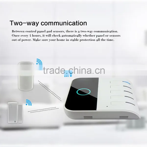Smart X8 Gsm Wifi Alarm Security With Intercom Function Answer Calls Like With a Cell Phone photo-2