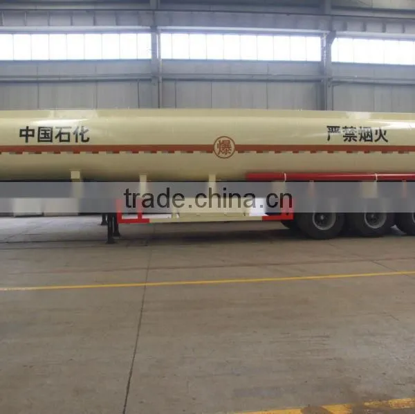 50000 Liter Diesel Tank Trailer Three Axle Diesel Transport Tanker Trailer for Salefor Sale photo-2
