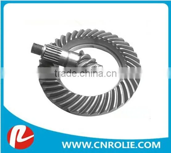 Agriculture Machinery transmission bevel gear MF 240 Crown wheel pinion 6:37 oem 1683757 for tractor