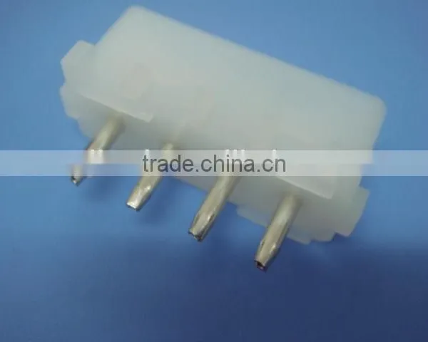 5.08mm pitch vertical PCB Mounting Orientation wire to board pin header connector TE 4 pin connector tyco 350424-1