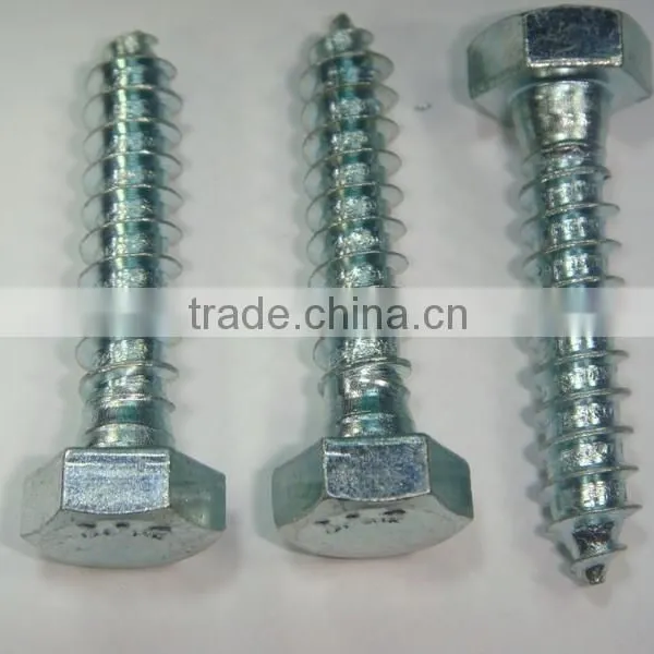 Factory Supply Box Packing DIN571Self Color Hex Head Coachscrew Cr3 photo-4