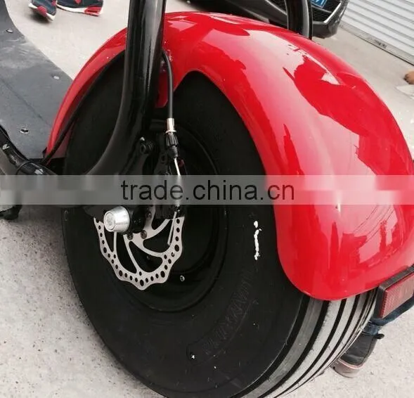 2016 Hot Selling 1000W 60V Citycoco e Scooter for Adults With Lithium Battery photo-2