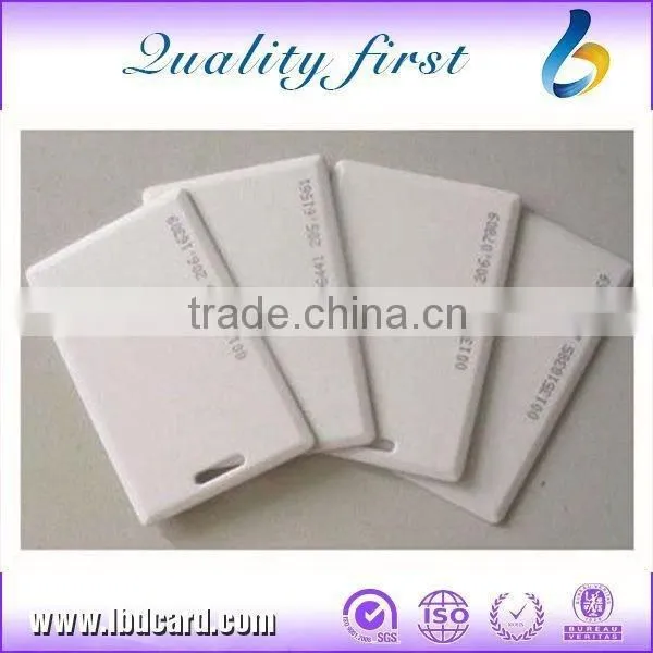 Cheapest LF TK4100 Blank White Proximity Chip Cards photo-4