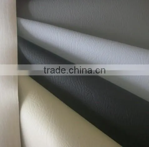0.5-0.6mm Embossed Synthetic Leather Knitted Backing PVC Leather for Bags, Shoes, Belts, Sofas, Chairs photo-2