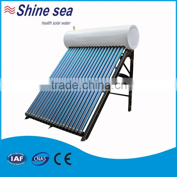 Pressurized Heat Pipe Vacuum Solar Collector Solar Water Heating System in Kerala