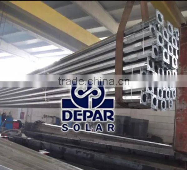 7m Polygon Street Light Pole -hot Dip Galvanized Lamp Post, Lamp Column photo-4