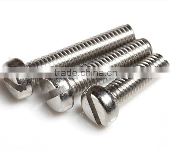 Din84/stainless Round Head Mahine Screw/slotted Round Head Mahine Screw photo-2