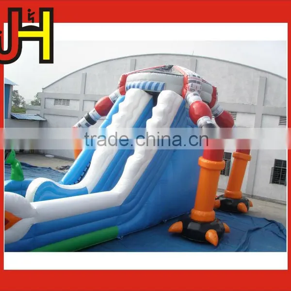Hot Sale Popular Inflatable UFO Alien Invasion Large Inflatable Bouncy Slide photo-5