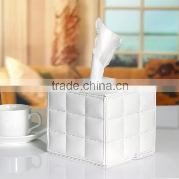 Wholesale Luxury Tissue Box, Black Leather Household Tissue Box photo-5