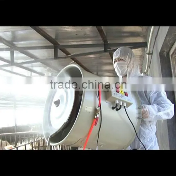 Standard Mist Humidifier Hand-Push Type Certifugal Sprayer for Farm Cleaning photo-2