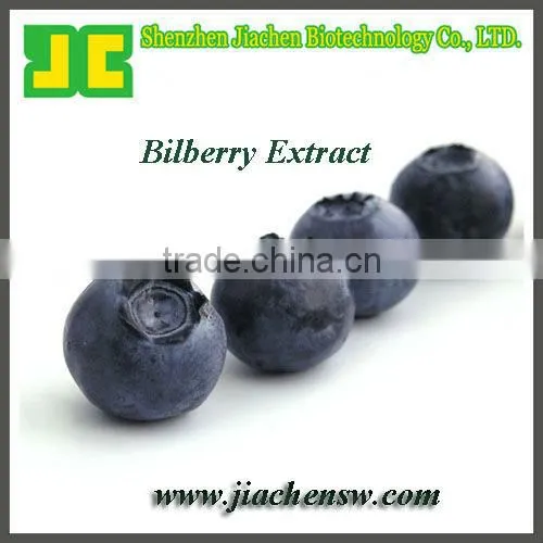 Supply Bilberry P.E. With Anthocyanidin 25%, High Quality & In Stock