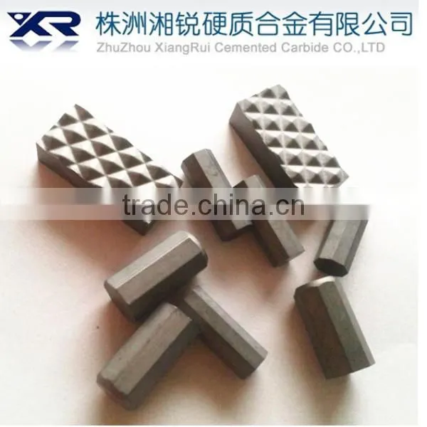 tungsten carbide gripper jaw insert for chuck jaw