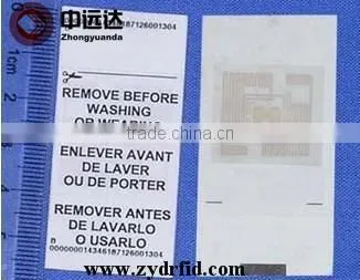 Passive Rfid Tag UHF RFID Woven Fabric Laundry Tag photo-2