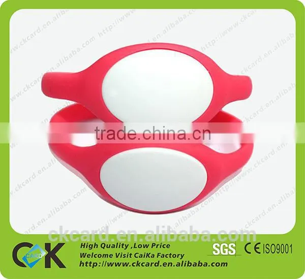 Red/Yellow/Blue/Green Silicone RFID Wristband for Indentification photo-5