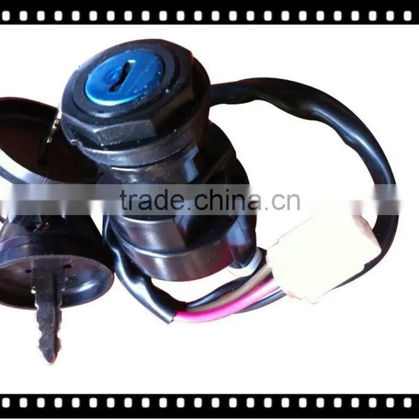 ATV motorcycle parts 4-Wire motorcycle ignition switch