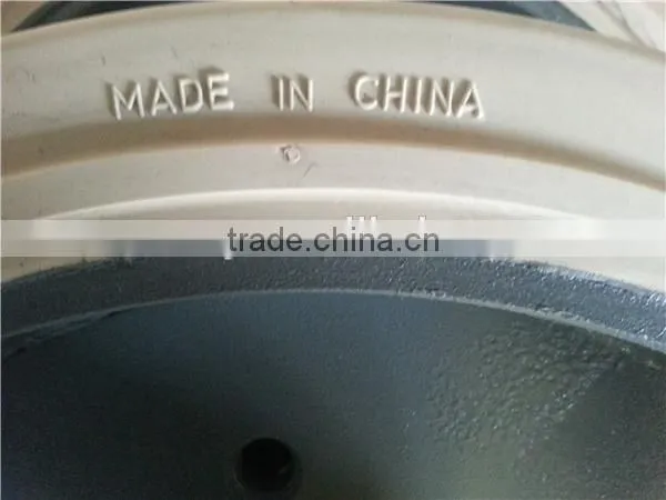 Made in China Mobile High Strength Scissor Work Lift Platform Solid Tire 16x5x12 Without Brake photo-3