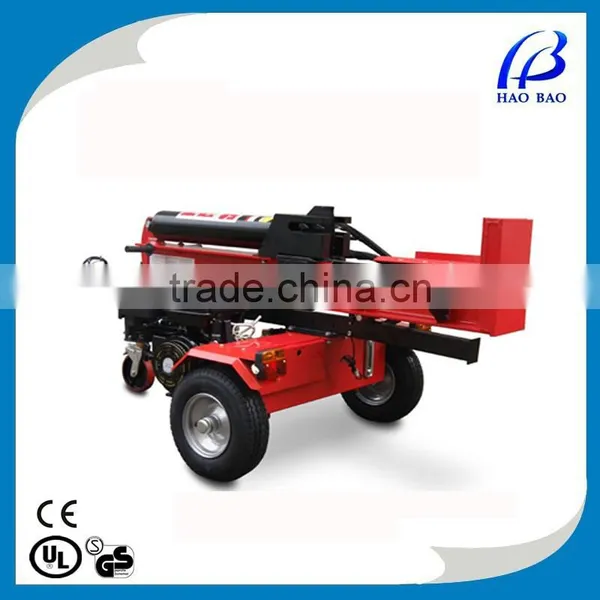 HAOBAO LS100H Horizontal and Vertical Gasoline Engine 50 Ton Hydraulic Log Splitter With Ram photo-3