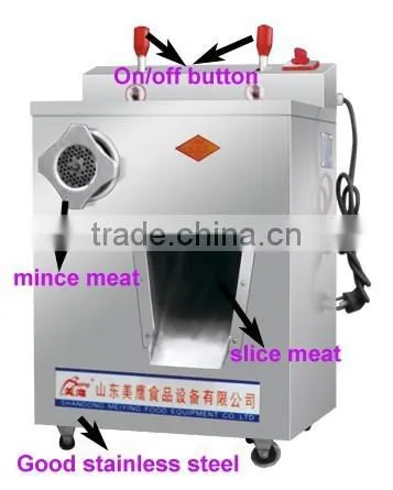 Trade Assurance Small JQ-2 CE Commercial Automatic Grind and Slice Lamp Beef Meat Cutting Machine photo-3