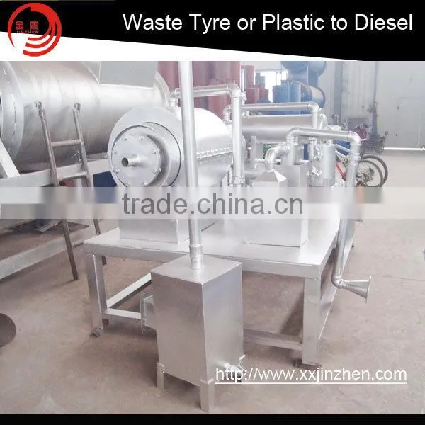 New Design Small Waste Tyre Pyrolysis Plant Scale Crude Red Palm Oil Refining Machine photo-3