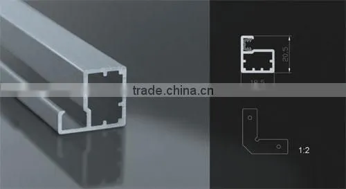 China Xindongrui Aluminum Factory High Quality Extruded Aluminium Profiles for the Cabinet Door Frames photo-2