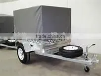 Vinyl Fabric Waterproof Pvc Tarpaulin Trailer Cover photo-2