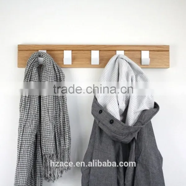 Coat Hanger Modern Simple Oak Hanger No Hook Wooden Hanger
