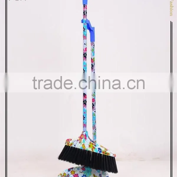Hi-Q Printing Plastic Broom + Dustpan Suit photo-2