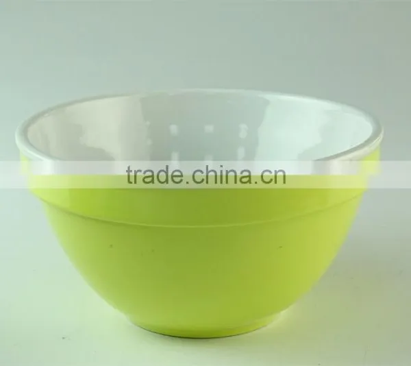 Stocked Cheap 2015 Two-tier Colorful Ceramic Glazed Soup Bowl For Sale photo-2