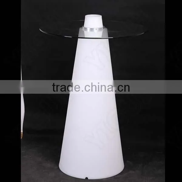 High Quality Waterproof Glasses Top+aluminum&plastic Base Material Coffee Table photo-2
