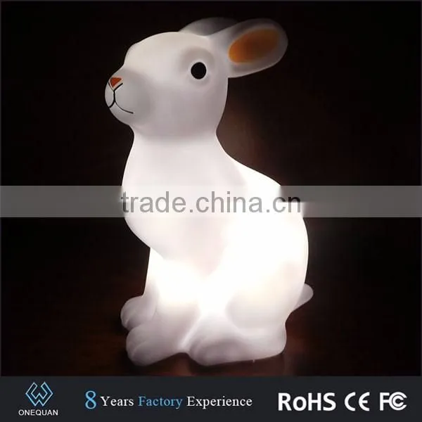 2017 New 4.5V Cute Night Light Rabbit Shape LED Lamp Wholesale photo-3