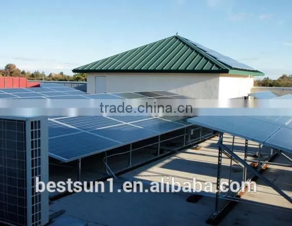 6000w Domestic Use Solar and Wind Power Hybrid System photo-3