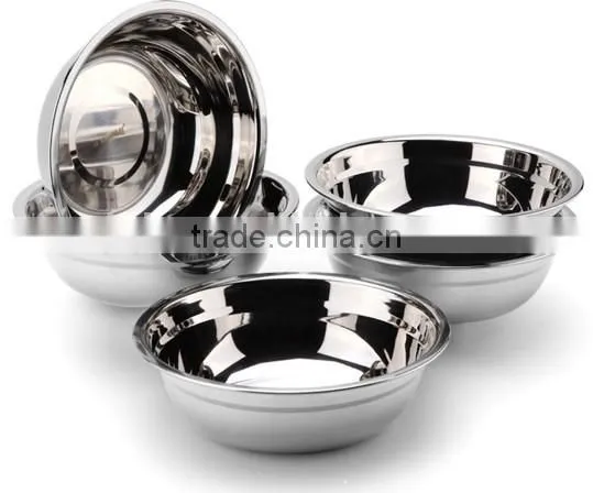 Stainless Steel Mixing Bowl Set,Salad Bowl,soup Bowl photo-3