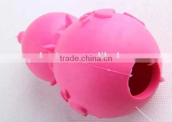TPR Pet Toy in Gourd Shape With Footprint Pattern/dog Toy photo-5
