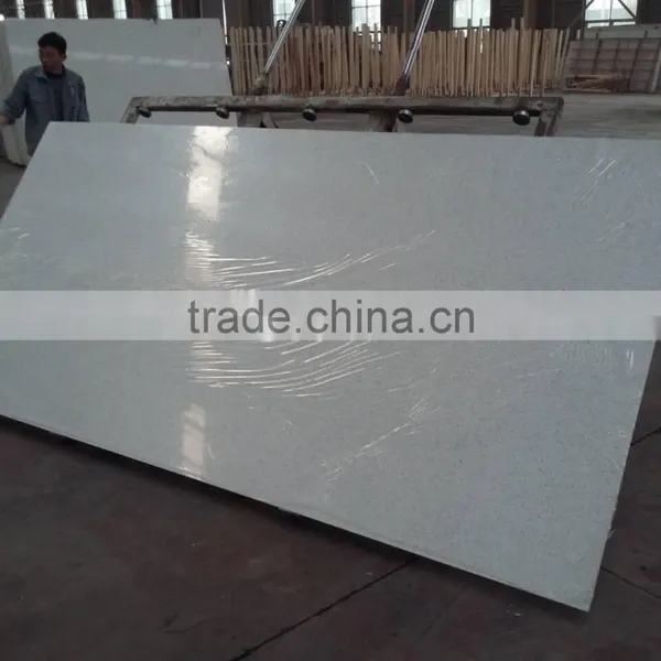 Artificial Quartz Slab White Quartz Stone Artificial Marble for Wholesale photo-6