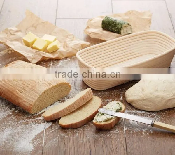 Oblong Banneton Bread Basket, Proofing Rattan Basket photo-5
