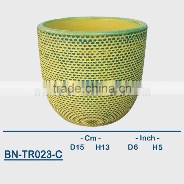 Vietnamese Terracotta Mini Planter BN-TR023 photo-3