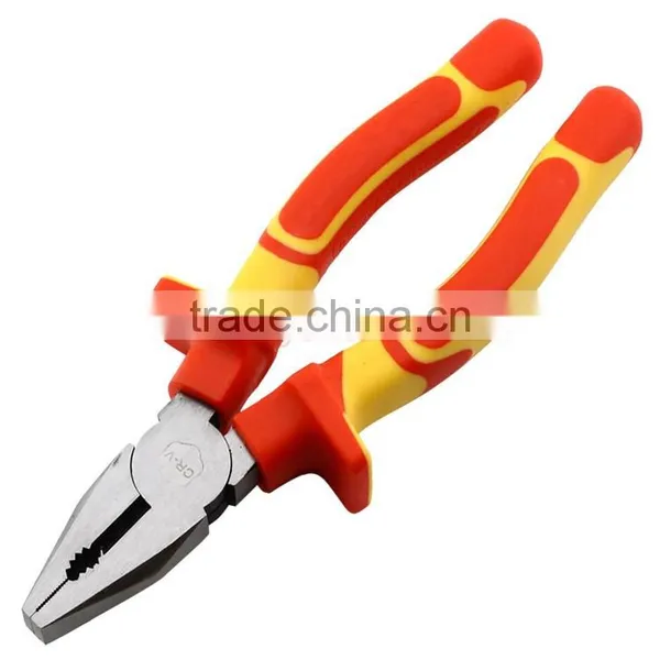 1000V Insulated Tools VDE Combination Pliers Cutting Plier Wire Cutter Lineman's Plier Set photo-2