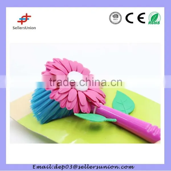 Good Quality New Material Handheld Dish Brush photo-3