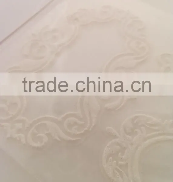 Hot Sale Glitter Lace Fram Sticker, Elegant Decorative Shinny Glitter Sticker, Classic Lace Sticker photo-3