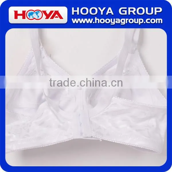 95% Polyester And 5% Spandex Stylish White Fancy Bra Net Bra Designs photo-2