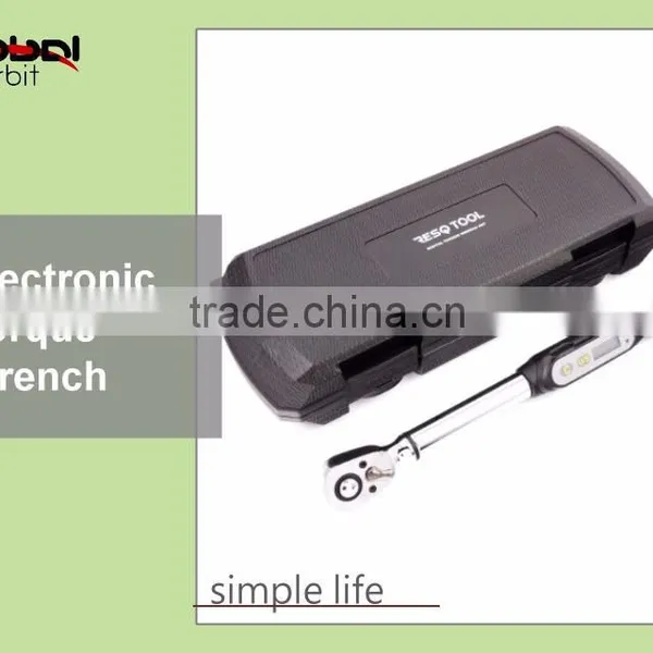 Hardware 1-85Nm 3/8 Inch Reversible Drive Ratchet LCD Display Digital Electronic Torque Wrench photo-5