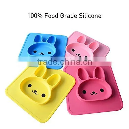 High Quality Silicone Material Silicone Placemat for Kids photo-3