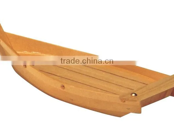 EBM Wooden Sashimi Boat Tairyo Fune Kuroshio Wooden Sushi Boat photo-5