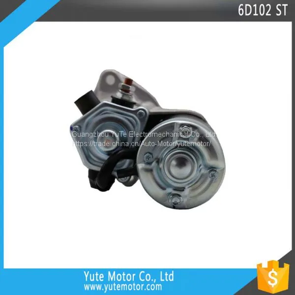 YTM 6D102 24V 10T 4.5KW Truck Exvacator Auto Starter Motor for PC200-6 photo-5