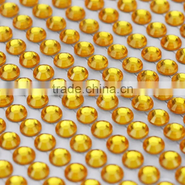 DIY Self Adhesive Rhinestone Crystal Bling Stickers Phone Car Art Sales photo-3