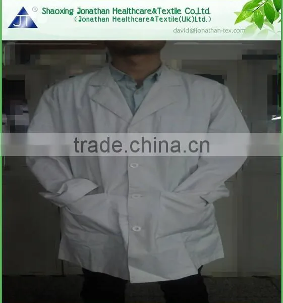 High Quality White Hospital Uniform Lab Coat for Medical Wear photo-3