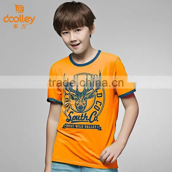 2016 Wholesale Cotton t Shirt , New Design Boy Cotton t Shirt , Comfortable Summer Cotton t Shirt photo-2